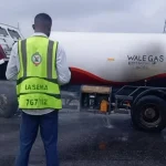 Disaster Averted After Gas Tanker Leak Causes Traffic Disruption on Lagos Road